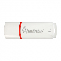 Флеш-память SmartBuy Crown 8Gb USB 2.0 белая