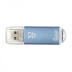 Флеш-память SmartBuy V-Cut 32Gb USB 2.0 голубая