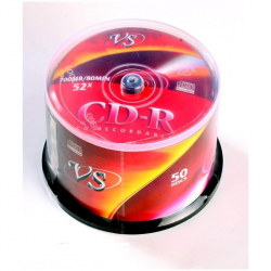 Диск CD-R VS 700 Mb 52x (50 штук в упаковке)