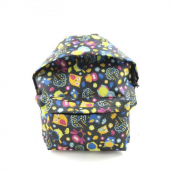 Рюкзак молодежный №1 School разноцветные совы