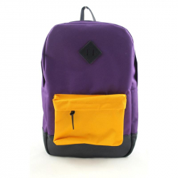 Рюкзак молодежный №1 School фиолетовый