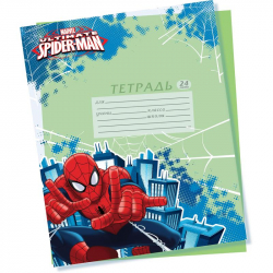 Набор обложек для дневника и тетрадей А5 Marvel Человек-паук 5 штук в упаковке (350х212 мм, 180 мкм)