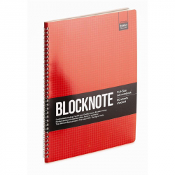 Блокнот Альт Ultimate Basics activе book А4 60 листов в ассортименте в клетку на гребне (220х300 мм)