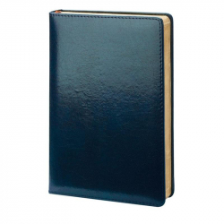Ежедневник датированный на 2018 год InFolio Britannia рециклированная кожа А5 176 листов синий (140x200 мм)