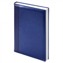 Ежедневник датированный на 2018 год InFolio Lozanna искусственная кожа А5 176 листов синий (140x200 мм)