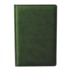 Ежедневник недатированный Attache Сиам А6 176 листов зеленый (110x155 мм)