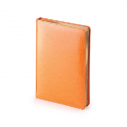 Ежедневник недатированный Attache Sidney Nebraska искусственная кожа А5 136 листов оранжевый (145x205 мм)