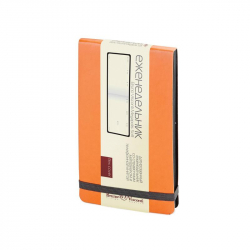 Еженедельник датированный на 2018 год Bruno Visconti Megapolis Soft искусственная кожа А6 80 листов оранжевый (147x90 мм)