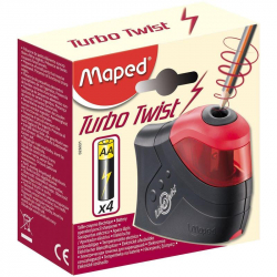 Электрическая точилка Maped Turbo Twist (1 отверстие, с контейнером)