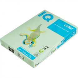 Бумага цветная для офисной техники IQ Color (А3, 160 г/кв.м, МG28 - зеленый, 250 листов)