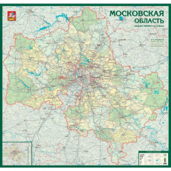 Карта "Московская область" 