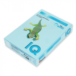 Бумага цветная IQ Color (А4, 160 г/м2, OBL70-голубой лед, 250 листов), 