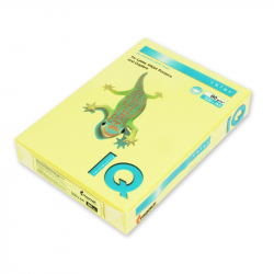 Бумага цветная IQ Color (А4, 80г/м2, ZG34-лимонно-желтый, 500 листов) 