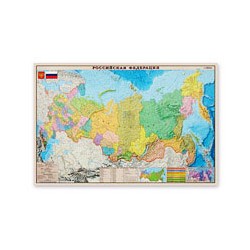 Политико-административная карта "Российская Федерация" 