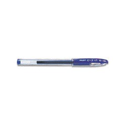 Ручка гелевая Pilot BL-G3-38, синяя 