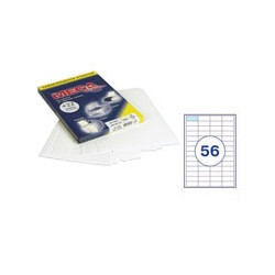 Этикетки MEGA Label (48,5 -20,5мм, белые, 56шт. на листе A4, 100 листов) 