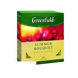 Чай Greenfield Summer Bouquet фруктов.фольгир. 100 пак/уп