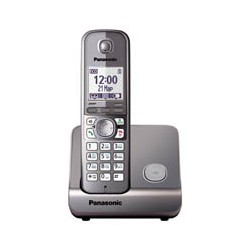 Телефон Panasonic KX-TG6711RUM серый металлик