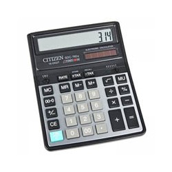 Калькулятор Citizen SDC-760N 16разряд. Dual Power