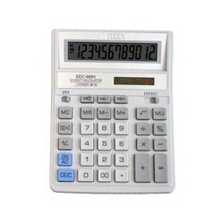 Калькулятор Citizen SDC-888XWH 12 разр., белый