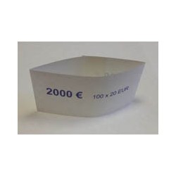 Кольцо бандерольное номинал 20 евро, 500 шт/уп