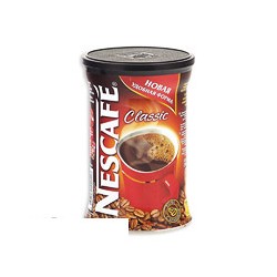Кофе растворимый Nescafe Classic, 250г, гранулированный в жестяной банке