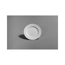 Тарелка пирожковая, Wilmax белая, фарфоровая 15 см WL-991004 