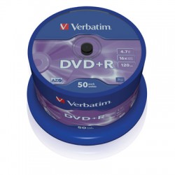 Носители информации Verbatim DVD+R43550