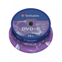 Носители информации Verbatim DVD+R43500