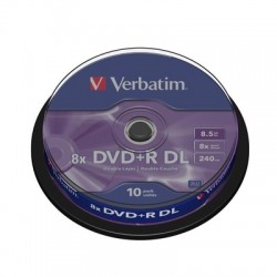 Носители информации Verbatim DVD+R Double Layer43666