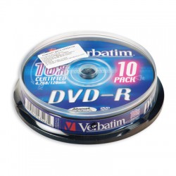 Носители информации Verbatim DVD-R43523
