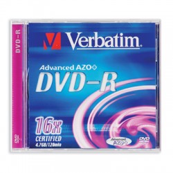 Носители информации Verbatim DVD-R43519