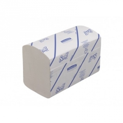 Полотенца бумажные листовые Kimberly-Clark Scott Interfold Z-сложения 1-слойные 15 пачек по 320 листов