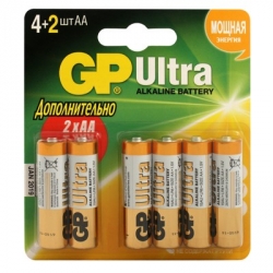 Батарейки GP Ultra AA 6 штук