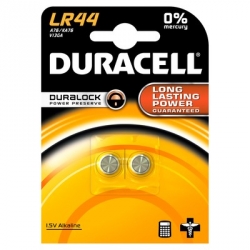 Батарейки Duracell LR44 для электронных устройств алкалиновые 2 штуки