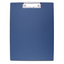 Папка-планшет Attache пластиковая синяя (1.5 мм)