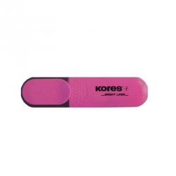 Текстовыделитель Kores розовый (толщина линии1-5 мм)