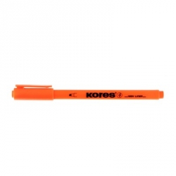 Текстовыделитель Kores оранжевый (толщина линии 0.5-3.5 мм)