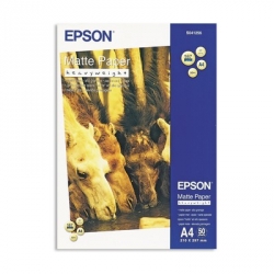 Бумага для струйной печати Epson S041256 (матовая, А4, 167г/м2, 50 листов) 
