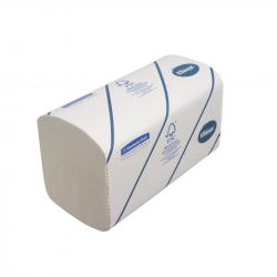 Полотенца бумажные листовые Kimberly-Clark Kleenex Interfold Z-сложения 2-слойные 15 пачек по 186 листов