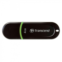 Флеш-память Transcend JetFlash 300 4Gb USB 2.0 черная
