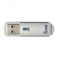 Флеш-память SmartBuy V-Cut 8Gb USB 2.0 серебристая