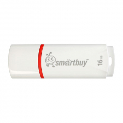 Флеш-память SmartBuy Crown 16Gb USB 2.0 белая
