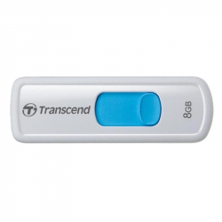 Флеш-память Transcend JetFlash 530 8Gb USB 2.0 белая
