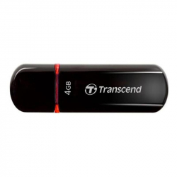 Флеш-память Transcend JetFlash 600 4Gb USB 2.0 черная
