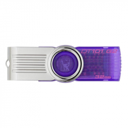 Флеш-память Kingston DataTraveler 101 G2 32GB (DT101G2/32GB) USB 2.0 фиолетовая