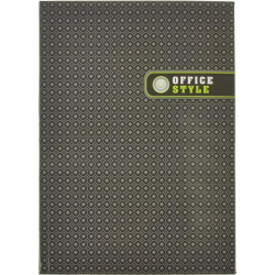 Блокнот Attache Office Style А4 80 листов серый в клетку на сшивке (210х290 мм)