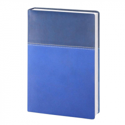 Ежедневник датированный на 2018 год InFolio Patchwork искусственная кожа А5 176 листов синий (140x200 мм)