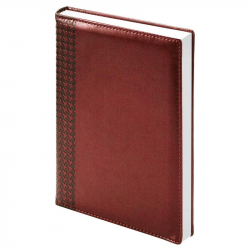 Ежедневник датированный на 2018 год InFolio Lozanna искусственная кожа А5 176 листов коричневый (140x200 мм)
