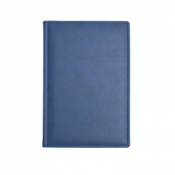 Ежедневник датированный на 2018 год Attache Вива искусственная кожа А5 176 листов синий (148х218 мм)